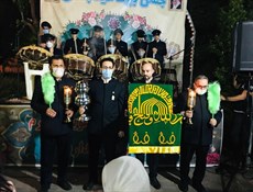 برپایی چایخانه امام رضا"ع" در بوستان هفت چنار به مناسبت عید فطر