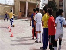 مراسم نمادین آغاز بکار کانونهای ورزشی درون مدرسه ای برگزار می شود